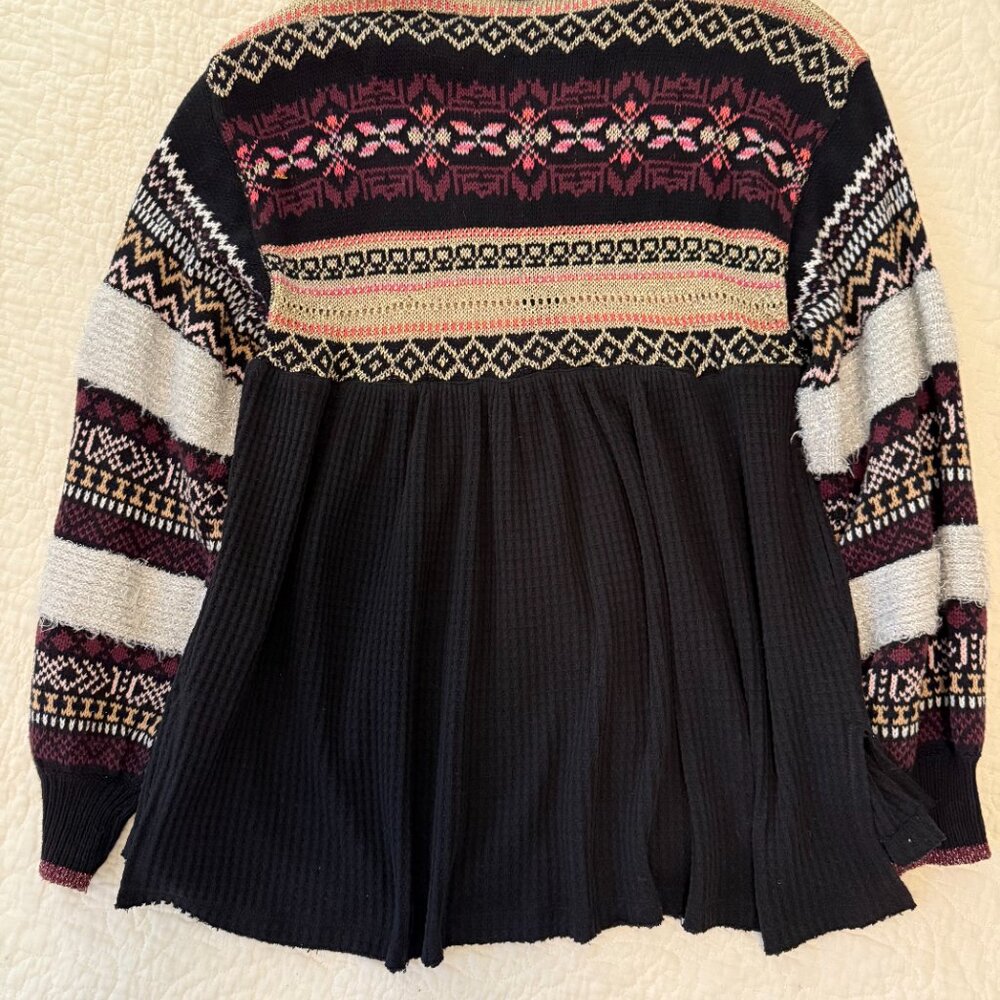 Free People Festive Tunic/Sweater! - Picture 10 of 13